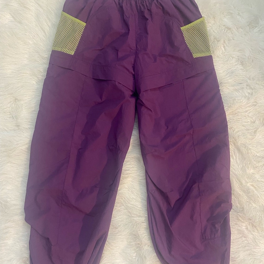 Free People Morning Meadow Hike pants. Purple nwt sz small - Picture 6 of 7